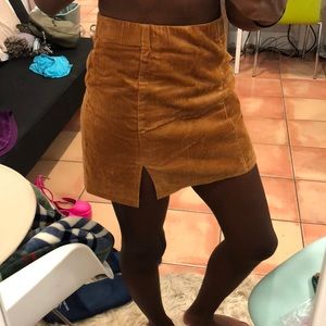 Corduroy Skirt